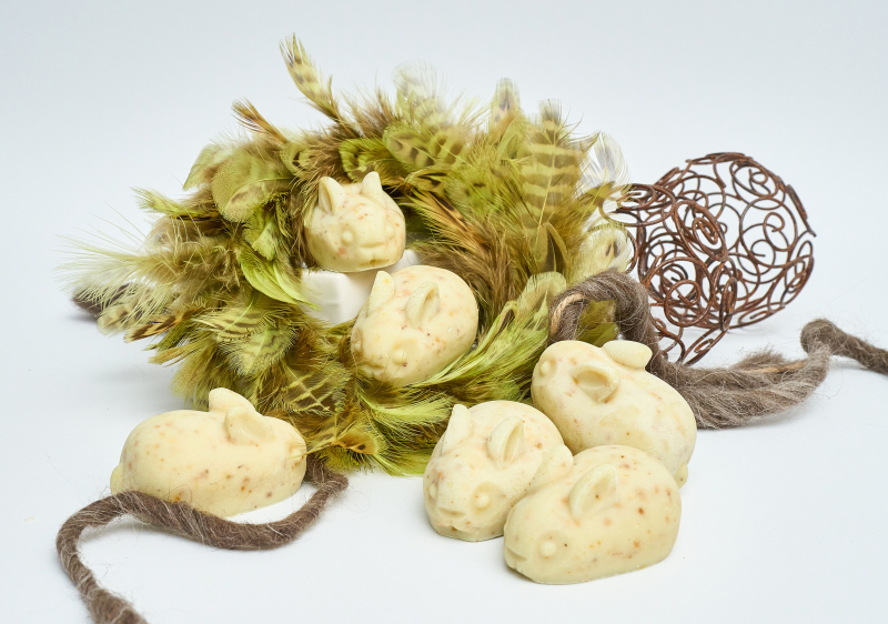 Kräuterhäschen im 2er Set