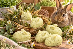 Kräuterhäschen im 2er Set